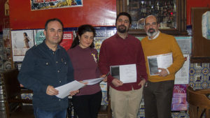 Voces de los Hermanos Marx. Miguel Ángel Lordán, Ana Calderón, Rodrigo Muñoz y Luis Trébol