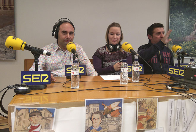Miguel Ángel Lordán, Eszther Jámbor e Ildefonso Salillas