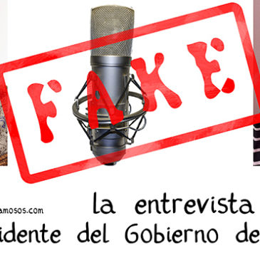 La entrevista fake al Presidente del Gobierno de España